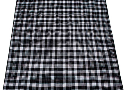 Picknickkleed | Picknickdeken | Buitenkleed | Picknick | 200 x 200 cm | Zwart/Wit