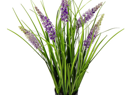 Kunstbloem - Kunstplanten - Lavendel - Inclusief Pot - Paars - Decoratief - 60 cm