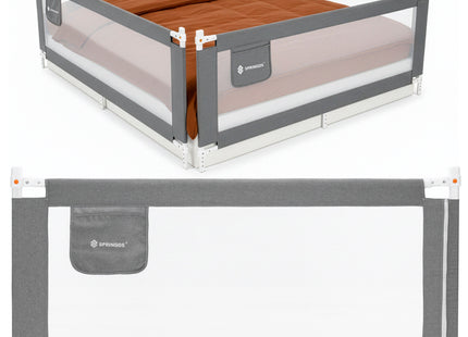 Bedhek - Kinderbedhekje - Beschermingshek - Valbescherming - Opvouwbaar - 160 CM
