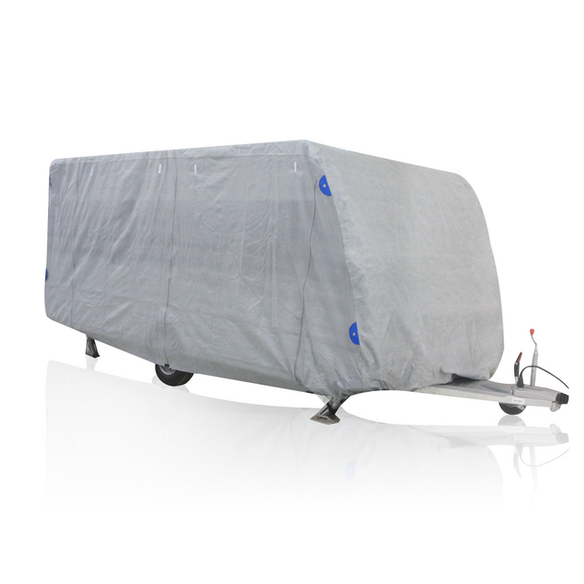 Caravanhoes - Caravan beschermhoezen - Camperhoezen - Waterdicht - UV-bestendig - Maat M - 5,50 x 2,50 x 2,20 M - (170g/m²)