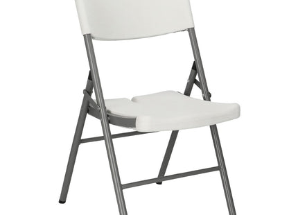 Campingstoel | Kampeerstoel | Vouwstoel | Klapstoel | Polyetheen | Wit