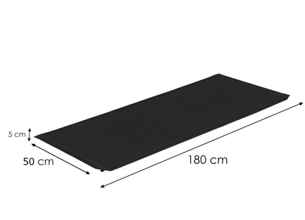 Slaapmat - Zelfopblazend - 180 cm - Inclusief Hoes - Zwart