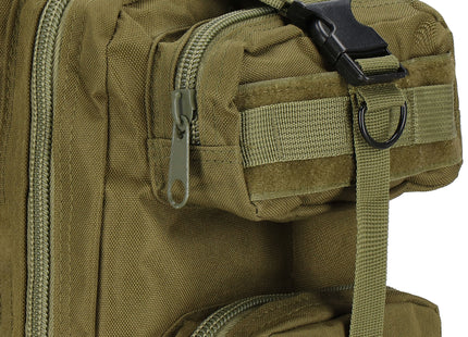 Rugzak | Backpack | Wandelrugzak | Tactical Backpack | 38 Liter | Camouflage | Groen/Bruin/Beige