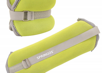 Pols- en enkelgewicht | 2 Stuks | 1.5 kg | Geel