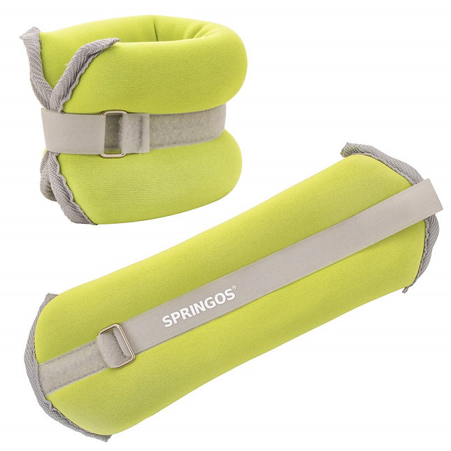 Pols- en enkelgewicht | 2 Stuks | 1.5 kg | Geel