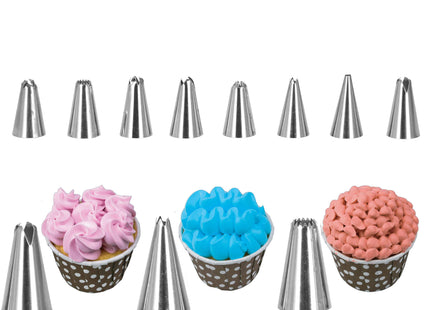 Taart Decoratie Set | 14-Delig | Herbruikbaar | Groen