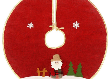 Kerstboomrok | 57 cm | Rood