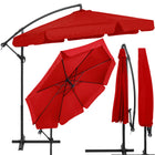 Parasol | Parasols | Kantelbaar | Met Ventilatie | Rood | Ø300 cm