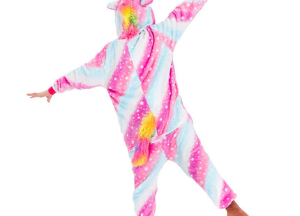 Onesie Kinderen | Eenhoorn | Maat 130/140 | Multicolor