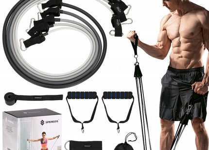 Resistance Band Set | Weerstandselastieken | Weerstandstube Set | Resistance banden | Zwart