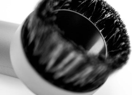 SQOON® Plumeau 32 mm met Nylon Haren – Voor Universele Stofzuigers -  Niet Draaibaar – Ø 60 mm Borstel