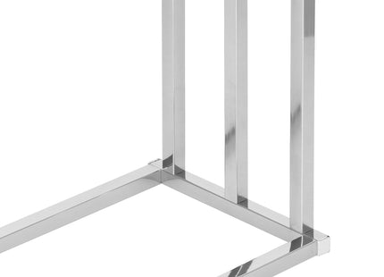 Handdoekrek | Metaal/Hout  | Staand | Zilver
