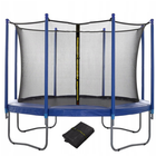 Veiligheidsnet Trampoline | Ø 180 cm | Trampoline Net | Geschikt Voor 6 Palen | Zwart