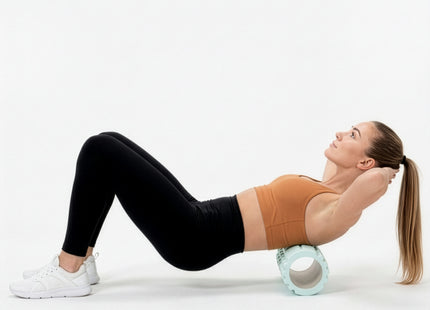 Actiget® Foam roller - Triggerpoint massage - Massage roller - 33 CM - Medium Hard - Mint