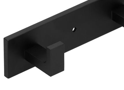 Ophanghaken | Wandhaken | Handdoekhaak | 4 Haken | Zwart