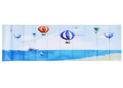 Strandmatras - Opvouwbaar - Kussen - 180 X 60 CM - Blauw