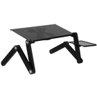 Laptop Standaard | Laptop tafel | Laptop Cooler | 48 x 26 cm | Zwart