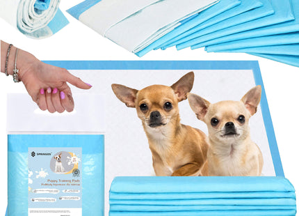 Puppy Training Pads| Plasmatjes Hond | Zindelijkheidstraining | 100 Stuks | 35 x 45 cm