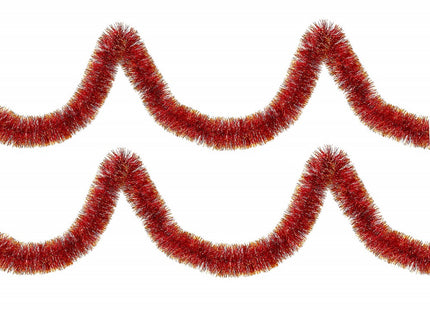 Kerstslinger | Guirlande | 6 m | Rood/Goud