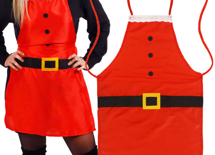 Keukenschort - Kerstman - Kerstversiering - Kerst - 75 cm