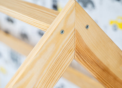 Kinderbed - Veiligheid - Hout - Lichtbruin - 164 X 87cm