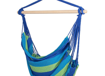 Hangstoel | Binnen & Buiten | Belastbaar tot 150 kg | 150 x 100 cm | Blauw/Groen