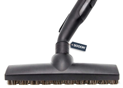 SQOON® Parketborstel – Ovale Aansluiting – Geschikt voor Electrolux & AEG – Vervangt 2192699219 - Natuurhaar - Luxe E-lux
