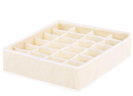 Lade Organizer | 24 Vakken | Beige | 33 x 33 cm