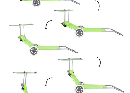 Ligstoel | Ligbed | Verstelbaar | Ergonomische Vorm | Groen