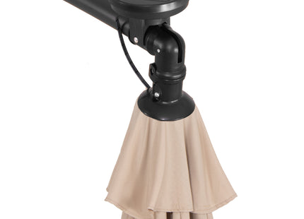 Parasol | LED | Parasols | Kantelbaar | Met Ventilatie | Ecru | Ø300 cm