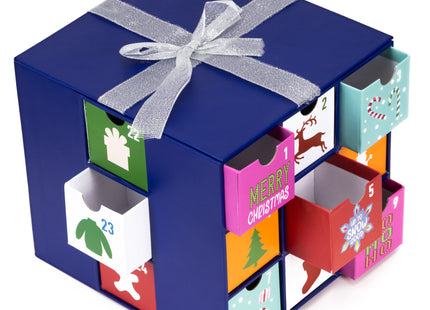 Adventskalender | 24 Delig | Papier | Cadeau Box