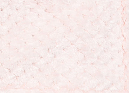 Badjas - Fleece - Roze - Capuchon - Riem - Maat S/M