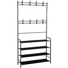 Kledingrek - Schoenenrek - Hoedenhangers - 6 - Etages - Metaal - 25x80x150 CM