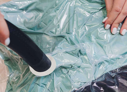 Vacuümzakken Set | Opbergzakken Kleding | Herbruikbaar | 7 stuks | 3 maten | Transparant |