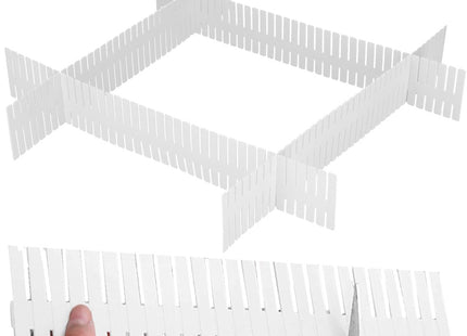 Ladeverdeler | Lade Organizer | 46 x 7 x 1.5 cm | Wit