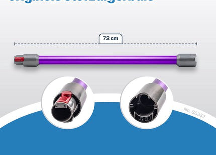 SQOON® - Zuigbuis geschikt voor Dyson V7, V8, V10, V11 en V15 paars - Model 969109-04