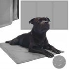 Koelmat Hond | Actieve Verkoelende Gel | 90 x 50 cm | Grijs