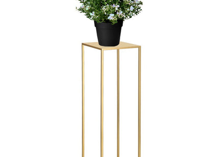 Plantenzuil | Plantentafel | Planten Etagère | Metaal Goud | 100 cm