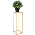 Plantenzuil | Plantentafel | Planten Etagère | Metaal Goud | 100 cm