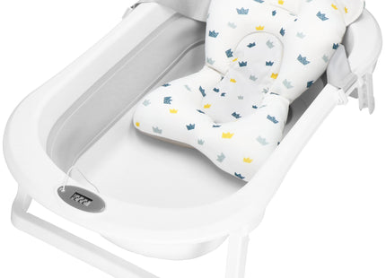 Opvouwbaar Baby Bad - Opvouwbaar - Draagbaar - Met Stop - Thermometer - Kussen - Tot 12 Maanden - 40 L - Wit - 79 x 49 x 22 cm