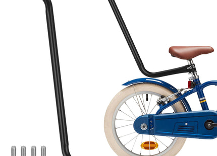 Duwstang Voor Kinderfiets - Duwstok - Staal - Rubber - 70 cm