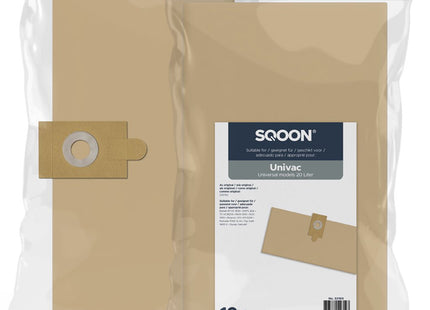 SQOON® Industrie Stofzuigerzakken - 10 Stuks - Groot - Papier