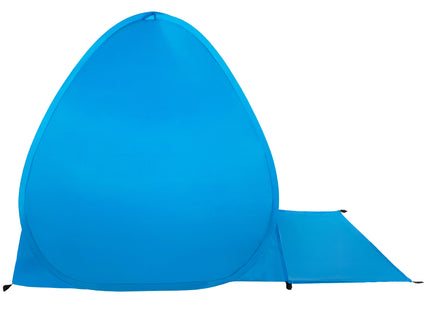 Strandtent | Pop-Up Strandtent | UV Filter | Inclusief Draagtas | 160 X 140 X 110 CM | Blauw