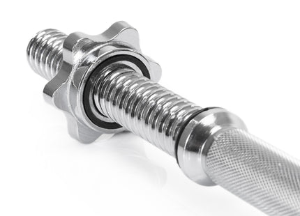 Korte Halterstang | Barbell | Chroomstaal | 40 cm | 2.2 KG | 30 MM