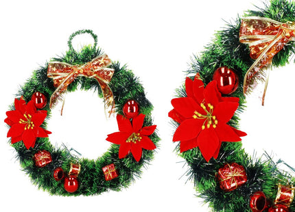 Kerstkrans | Kerst Decoratie | 35 cm