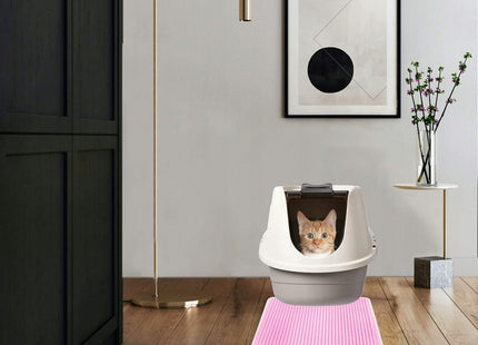 Kattenbakmat | 55 x 75 CM | Roze