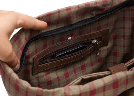 Baltan Rugzak - Backpack - Kopia - Grijs - Bruin