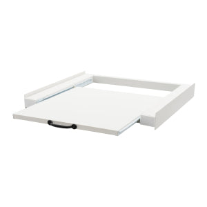 Muntel® Tussenstuk Wasmachine Droger - Stapelkit Wasmachine Droger - Universeel - Uitschuifbare werkblad - Wit