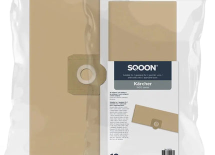 SQOON® Stofzuigerzakken  Geschikt voor Kärcher WD3 / MV3 - Vervangt 6.959-130.0 - 10 Stuks