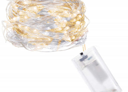 Kerstverlichting | 1.9 m | Waterdicht | Op Batterij | LED-Verlichting | Warm Wit/Koel Wit